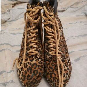 Cheetah heels